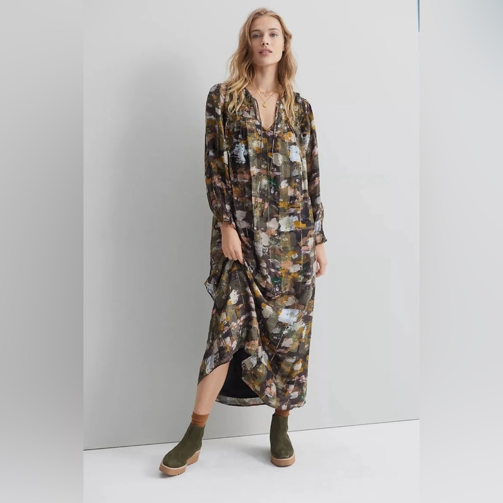 Blair Shimmer Maxi Dress by Anthropologie